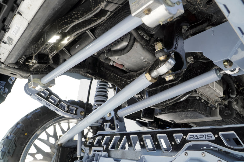 Ford Super Duty 10"-18" High Steer Long Arm 4 Link Lift Kit Papis