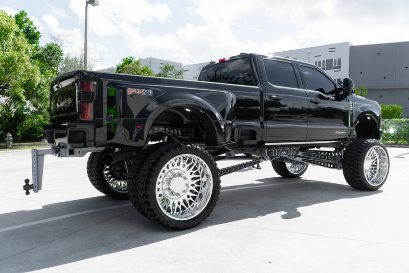 Ford Super Duty 10"-18" High Steer Long Arm 4 Link Lift Kit Papis