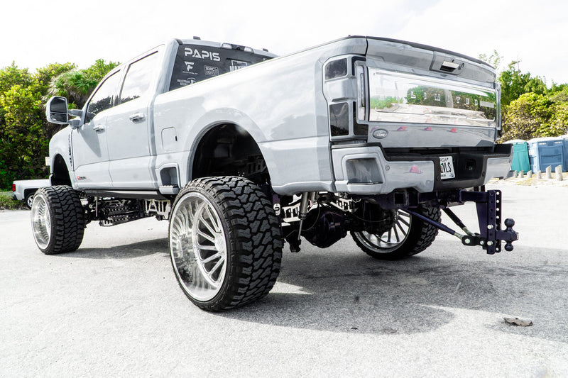 Ford Super Duty 10"-18" High Steer Long Arm 4 Link Lift Kit Papis