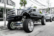 Ford Super Duty 10"-18" High Steer Long Arm 4 Link Lift Kit Papis