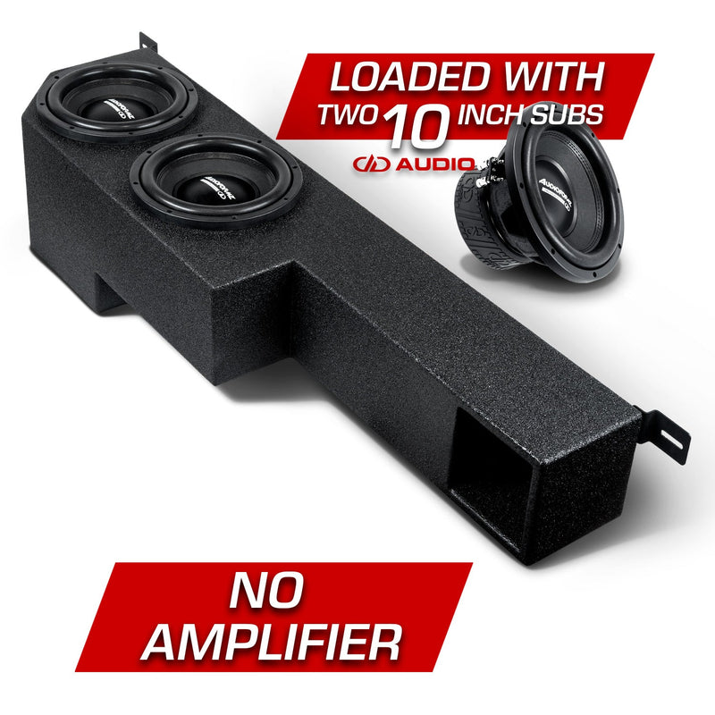 Can-Am Defender 2 10" Under-Seat Ported Subwoofer Box (HD11)