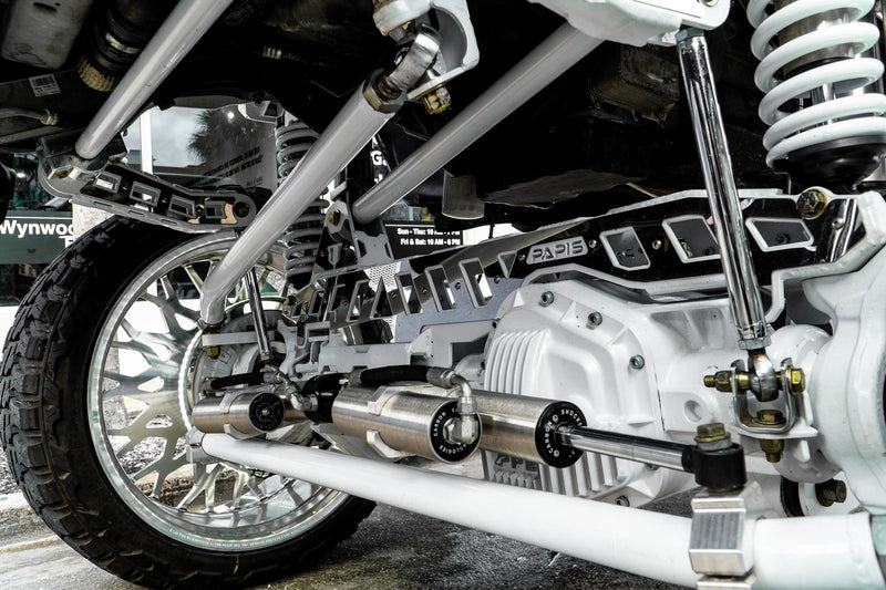 Ford Super Duty 10"-18" High Steer Long Arm 4 Link Lift Kit Papis