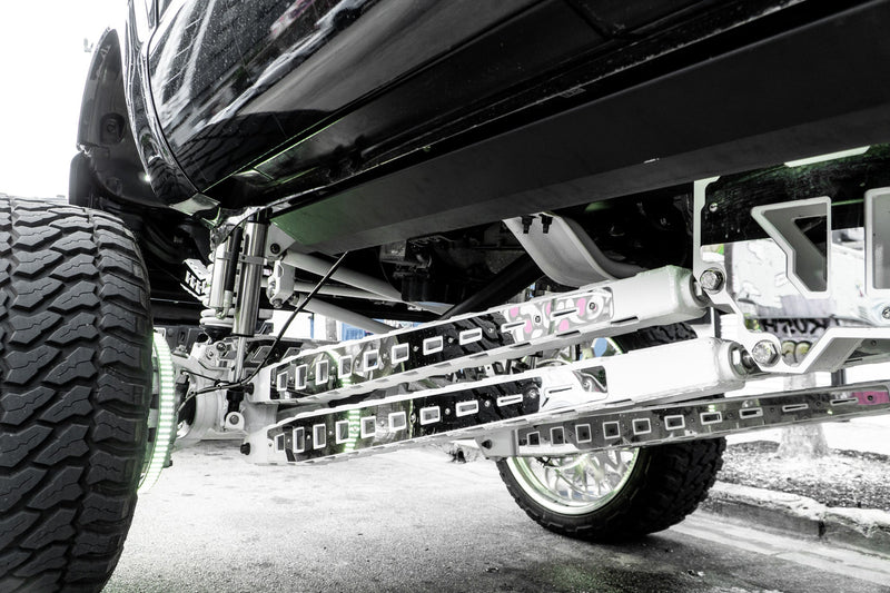 Ford Super Duty 10"-18" High Steer Long Arm 4 Link Lift Kit Papis