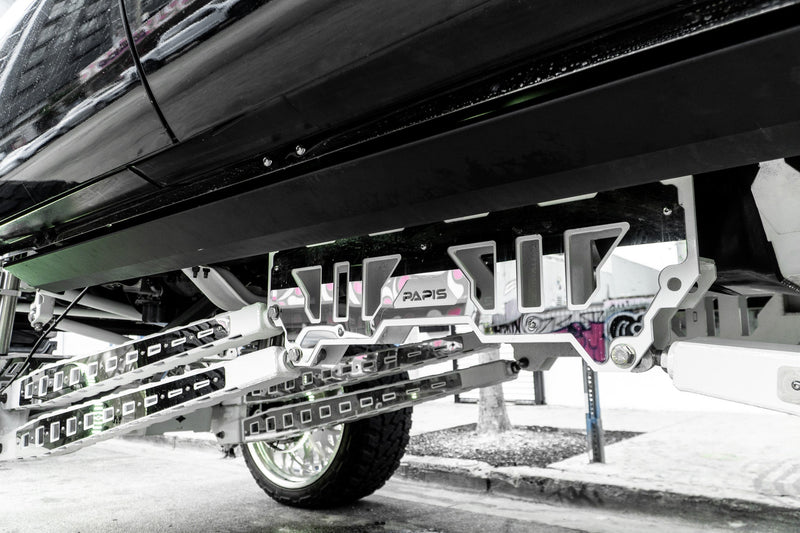 Ford Super Duty 10"-18" High Steer Long Arm 4 Link Lift Kit Papis