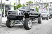 Ford Super Duty 10"-18" High Steer Long Arm 4 Link Lift Kit Papis