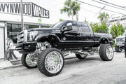Ford Super Duty 10"-18" High Steer Long Arm 4 Link Lift Kit Papis