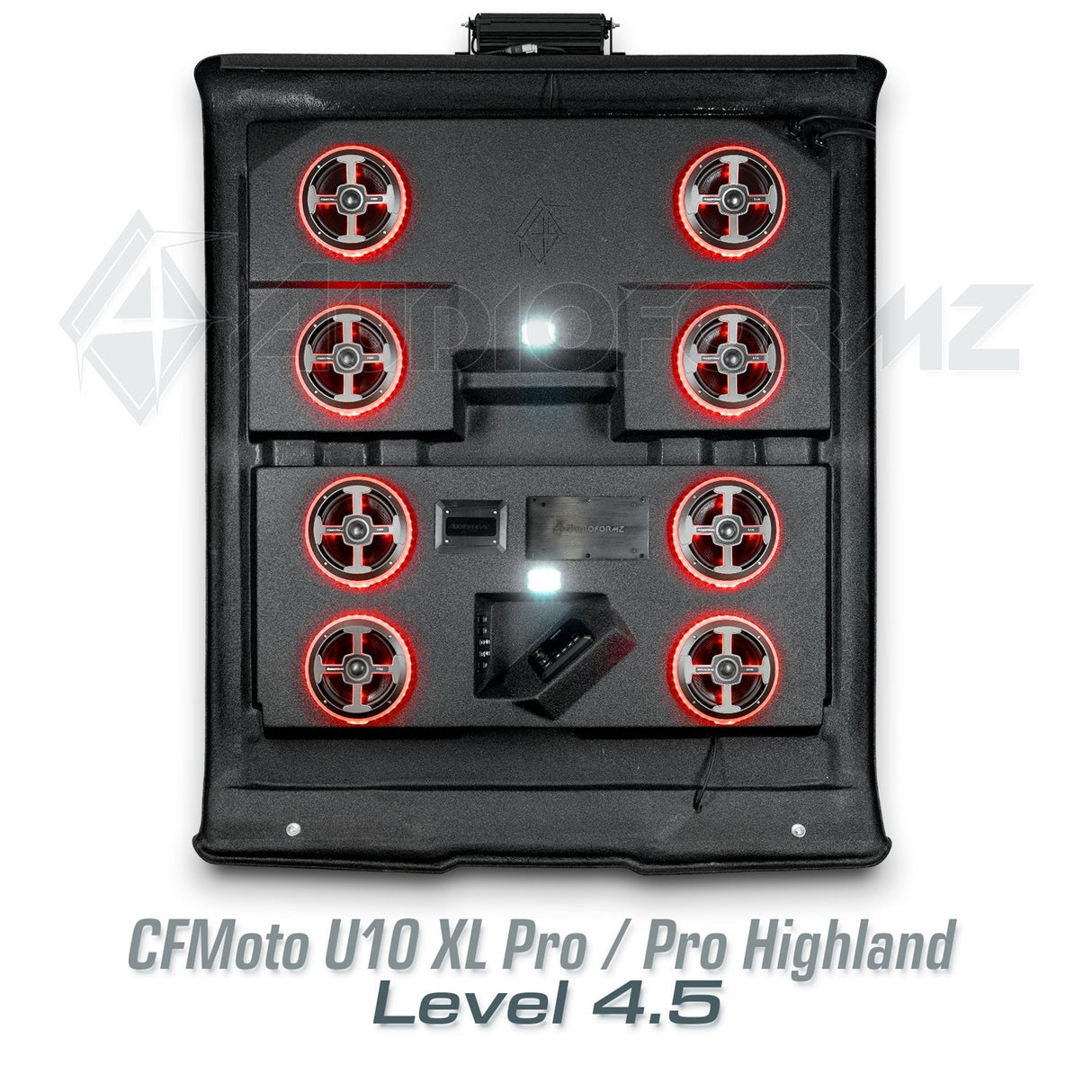 2025+ CFMoto UForce U10 XL Pro Highland Stereo Tops (4-Door) CFMoto