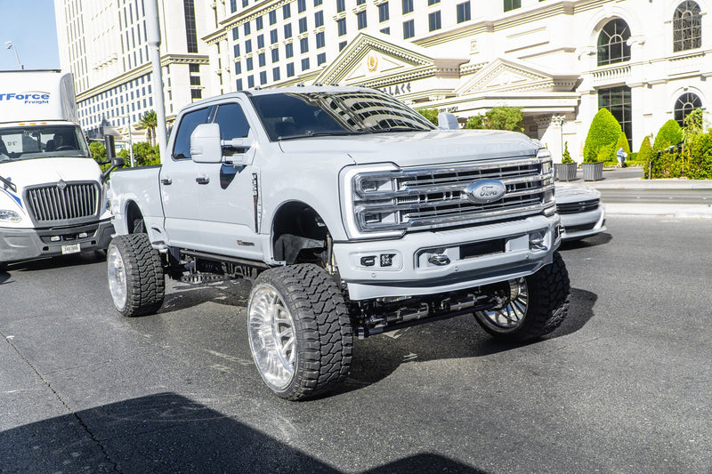 Ford Super Duty 10"-18" High Steer Long Arm 4 Link Lift Kit Papis
