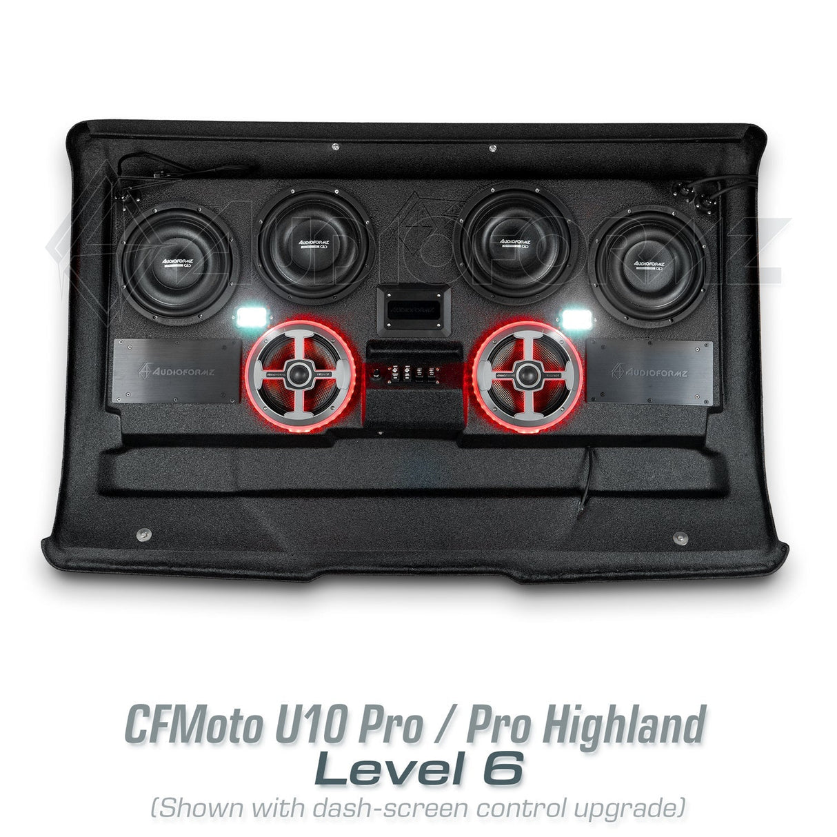 2025+ CFMoto UForce U10 Pro Highland Stereo Tops (2-Door) CFMoto