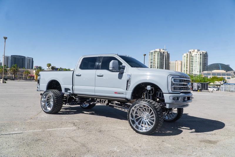 Ford Super Duty 10"-18" High Steer Long Arm 4 Link Lift Kit Papis
