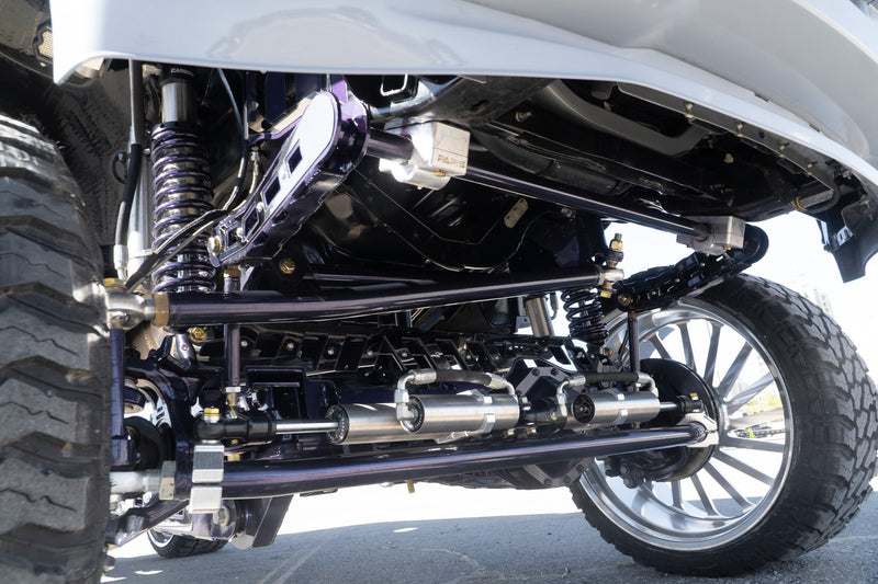 Ford Super Duty 10"-18" High Steer Long Arm 4 Link Lift Kit Papis