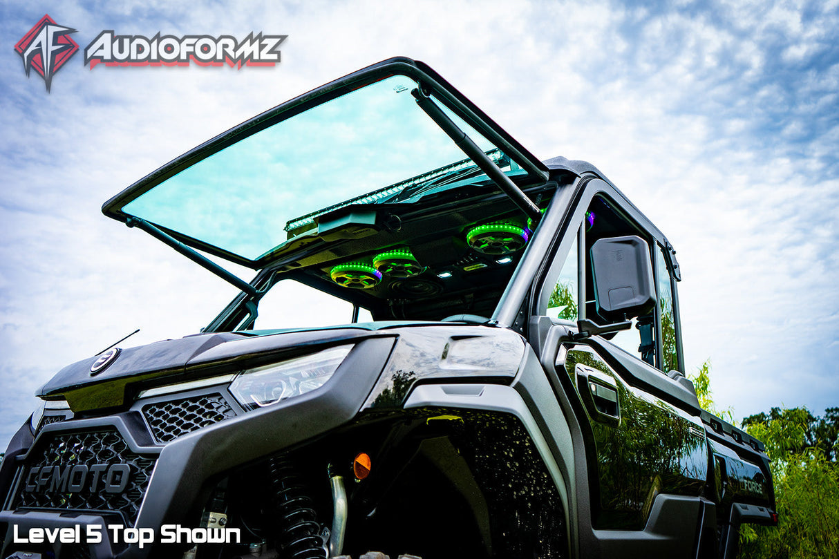 2025+ CFMoto UForce U10 Pro Highland Stereo Tops (2-Door) CFMoto