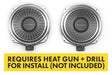 Bavsound Ghost Underseat Subwoofers for BMW, V3, 8 Ohm, Pair [REQUIRES HEAT GUN & DRILL] Bavsound LLC