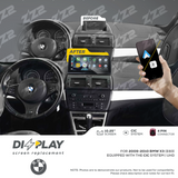 10.25" DIZZPLAY for BMW X3 (E83) 2009-2010 equipped with the CIC* system. ZZ2
