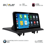 10.25" DIZZPLAY for BMW Z4 (E89) 2009-2016 equipped with the CIC* system. ZZ2