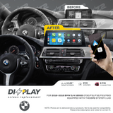 10.25" DIZZPLAY for BMW 3/4 series (F30/F31/F32/F33/F80) 2016-2018 equipped with the EVO system - LHD ZZ2