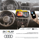 10.25" DIZZPLAY for AUDI Q5 (8R) 2008-2017 equipped with the Symphony/Concert system - LHD ZZ2