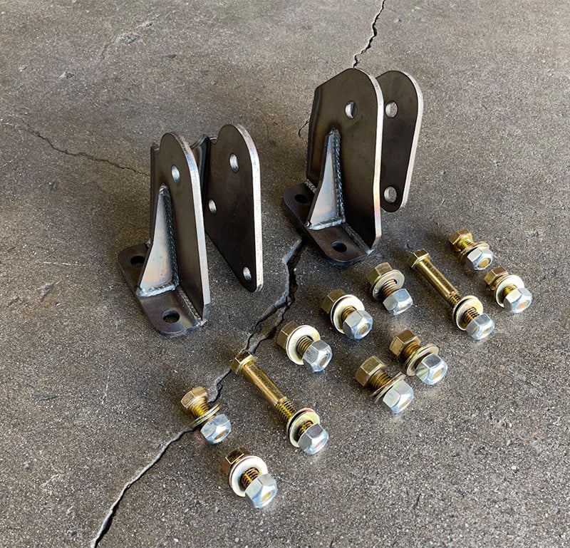 Dana 50 TTB Pivot Brackets / 1980-1997 Ford F-250 & F-350 Solo Motorsports