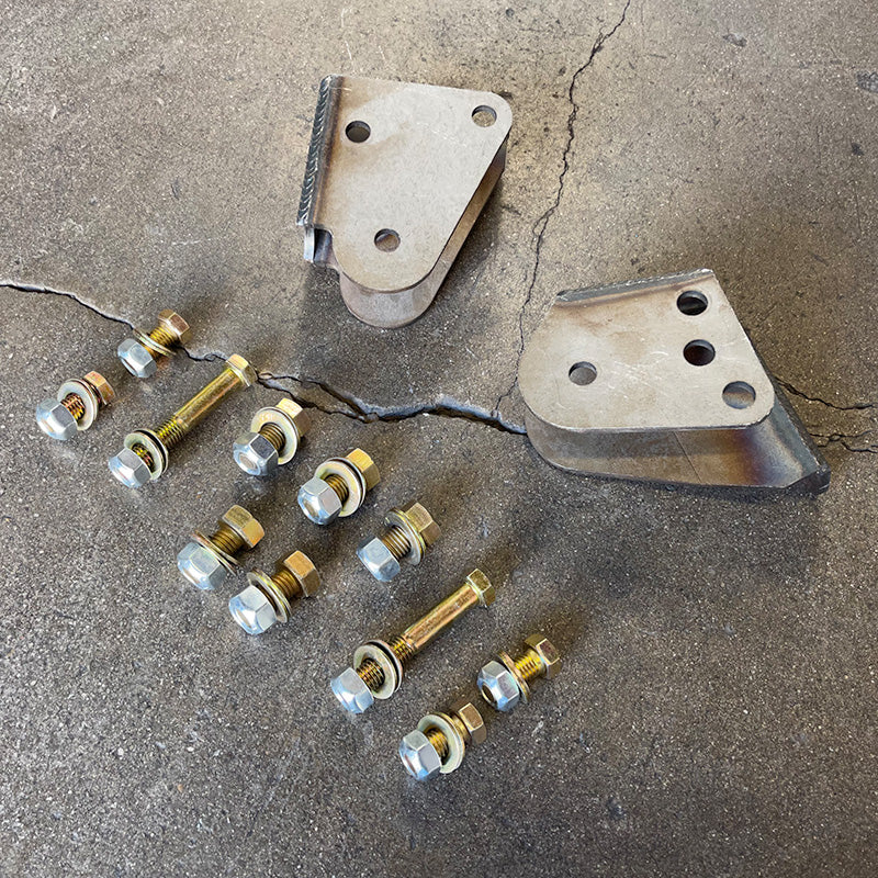 Dana 50 TTB Pivot Brackets / 1980-1997 Ford F-250 & F-350 Solo Motorsports