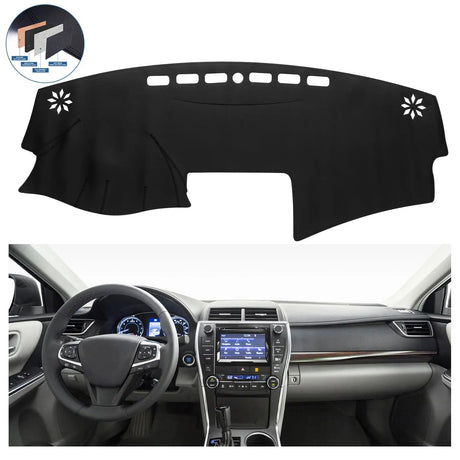 Dash Cover Mat for 2007-2011 Toyota Camry (Leather) Flashark