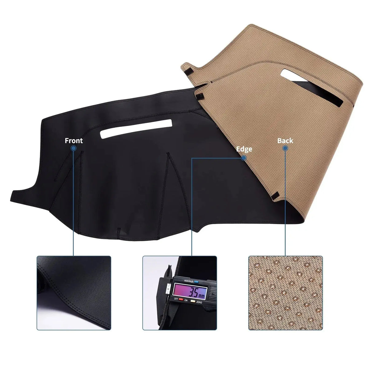 Dash Cover Mat for 2010-2014 Dodge Ram 1500 2500 3500