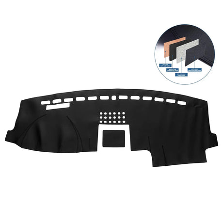 Dash Cover Mat for 2015-2018 Ford F150 Pickup Truck Flashark