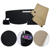Dash Cover Mat for 2016-2021 Toyota Tacoma (Leather) Flashark