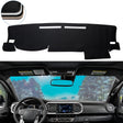 Dash Cover Mat for 2016-2021 Toyota Tacoma (Leather) Flashark