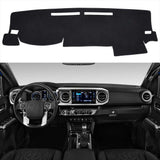 Dash Cover Mat for 2016-2021 Toyota Tacoma (Suede)