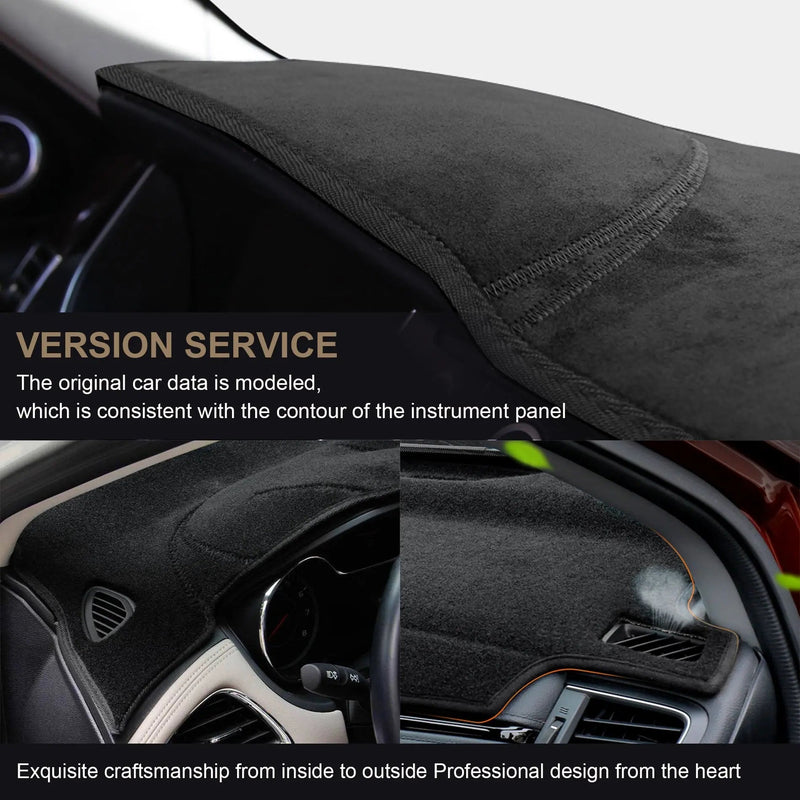 Dash Cover Mat for 2007-2011 Toyota Camry (Suede) Flashark