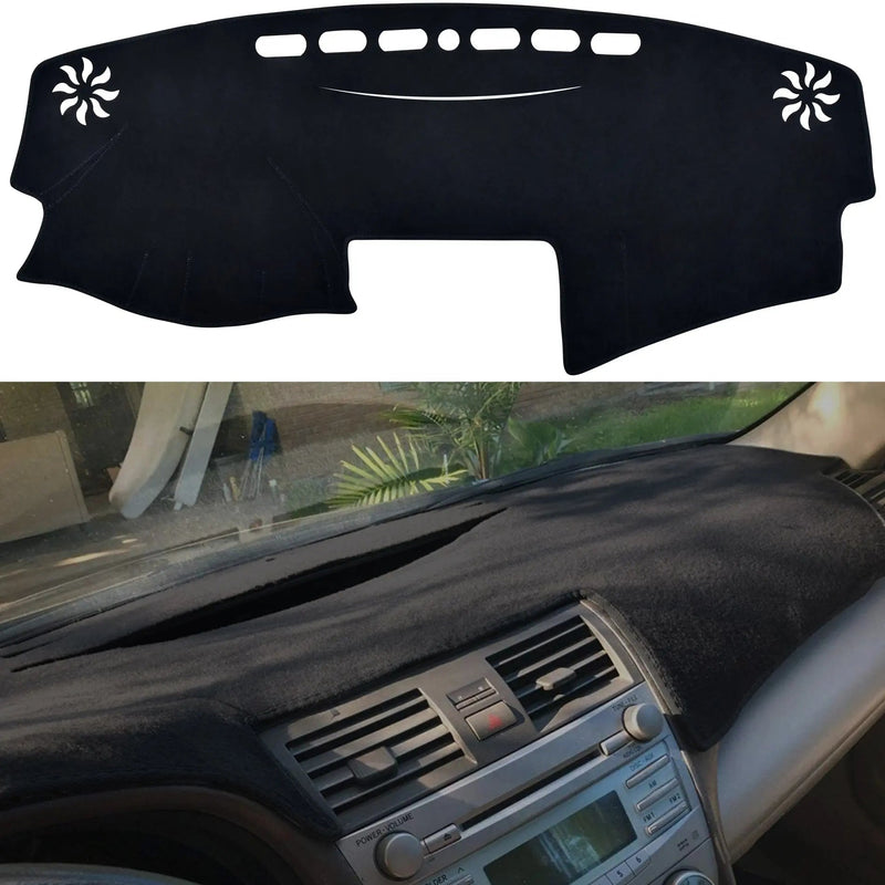 Dash Cover Mat for 2007-2011 Toyota Camry (Suede) Flashark