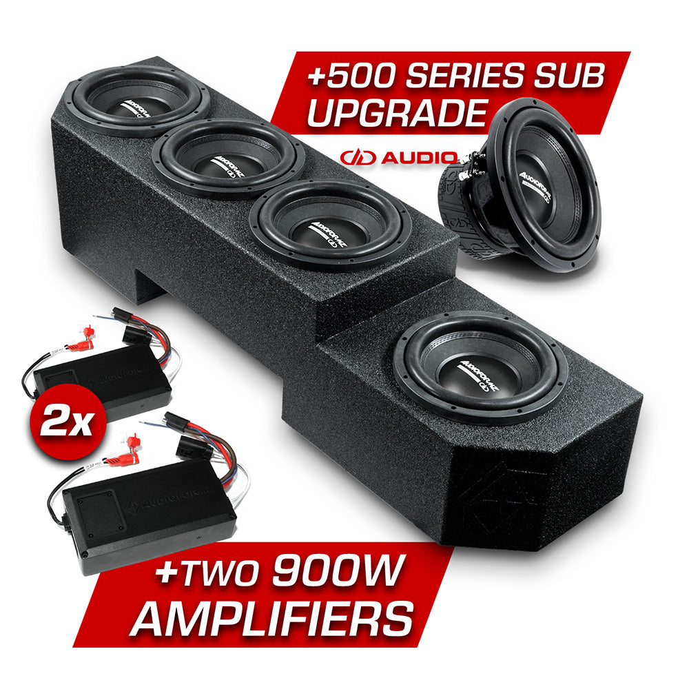 Can-Am Defender MAX 4 10" Under-Seat Subwoofer Box (HD11) Can-Am