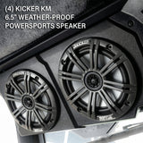 CanAm Defender | 2018-2026 HD10 & 2026 HD11 | 4-Speaker Overhead Sound Bar w/Kenwood Bluetooth and Kicker KM Speakers