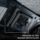 CanAm Defender | 2018-2026 HD10 & 2026 HD11 | Plug-&-Play 4-Speaker Overhead Sound Bar w/JVC MR305 Bluetooth