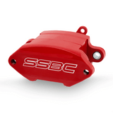 American Made Sport R1 Billet Aluminum Rear Drum to Disc Brake Conversion Kit W/Rotors. Red A111-20R