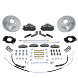 New Direct Fit Rear Drum to Disc Brake Conversion Kit W/Rotors. Black A125BK