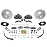 New Rear Drum to Disc Brake Conversion Kit W/Rotors. Black A157BK