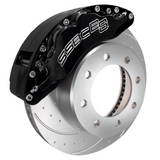 American Made B8-Barbarian 8 Piston Direct Fit Rear Caliper Upgrade Kit. Black A404-13BLK