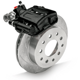New Direct Fit Rear Drum to Disc Brake Conversion Kit W/Rotors. Ford 9" Large Bearing. Black A110-2BK-DS