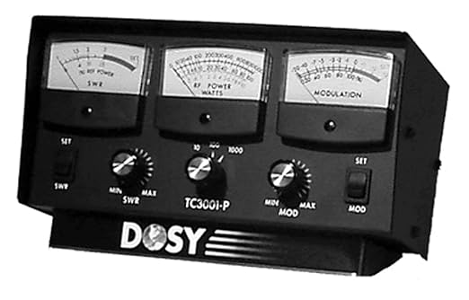 Dosy Inline Watt 1,000 Watt 3-Window Meter TC-3001-P DOSY