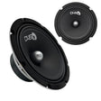 Down4Sound SFX80 | 8" 225W RMS Midrange Speakers (Pair) Down4Sound