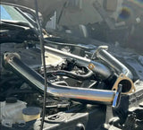 Downpipe Exhaust/Test Pipes for 2003-2007 Nissan 350z With Gaskets And Bolts Flashark