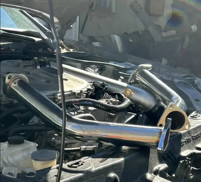 Downpipe Exhaust/Test Pipes for 2003-2006 Nissan 350z Infiniti G35 With Gaskets And Bolts Flashark