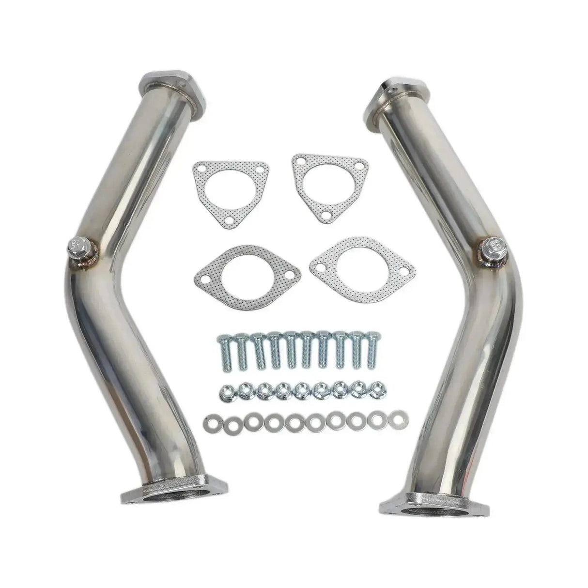 Downpipe Exhaust/Test Pipes for 2003-2007 Nissan 350z With Gaskets And Bolts Flashark