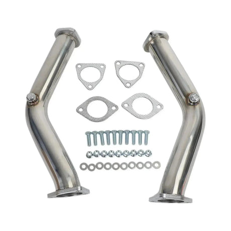 Downpipe Exhaust/Test Pipes for 2003-2007 Nissan 350z With Gaskets And Bolts Flashark