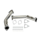 Downpipe Exhaust/Test Pipes for Infiniti G37 Z34 and Q50/Q60 Models with 3.7L Engine (does not fit 2.0 or 3.0t models)