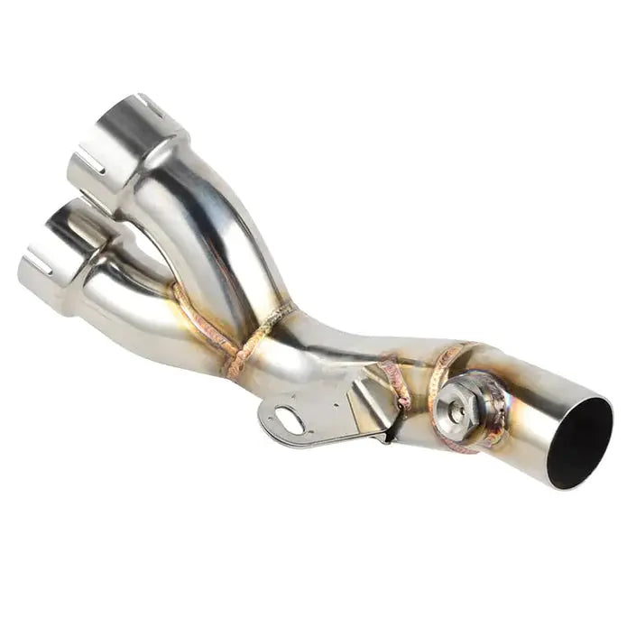 Downpipe Exhaust Y Middle Pipe Exhaust for 2006-2019 Yamaha YZF-R6 R600