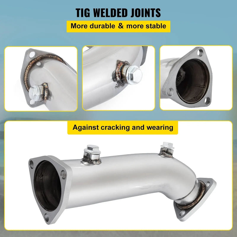 Downpipe Exhaust for 1997-2005 Audi A4 B5/B6 VW Passat 1.8T/L Flashark