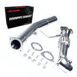 High Flow 3-Inch Downpipe Exhaust for 1999-2006 Audi S3 & TT 1.8T Turbo Flashark