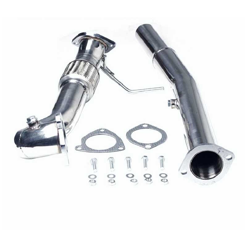High Flow 3-Inch Downpipe Exhaust for 1999-2006 Audi S3 & TT 1.8T Turbo Flashark